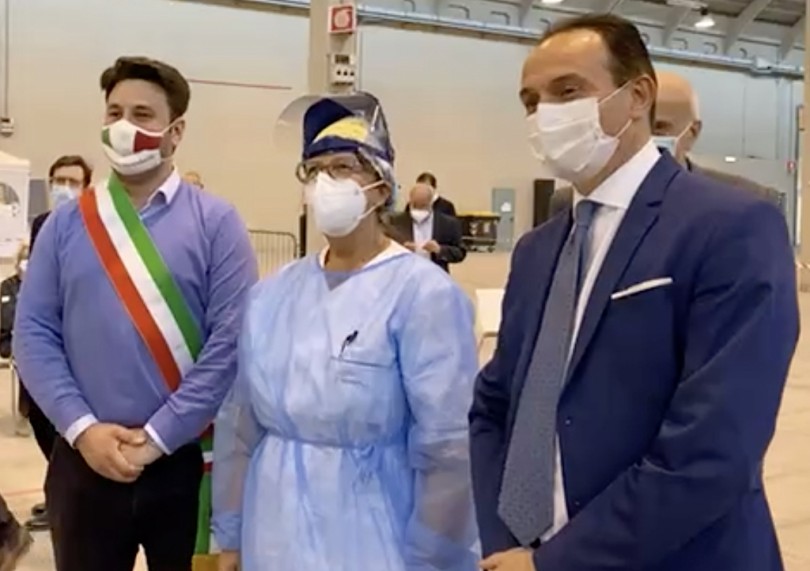 Il Palafiere di Casale aperto per le vaccinazioni